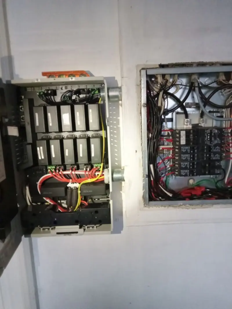 Electrical panel upgrade completed for Ring Doorbell Installation in Mount Pleasant